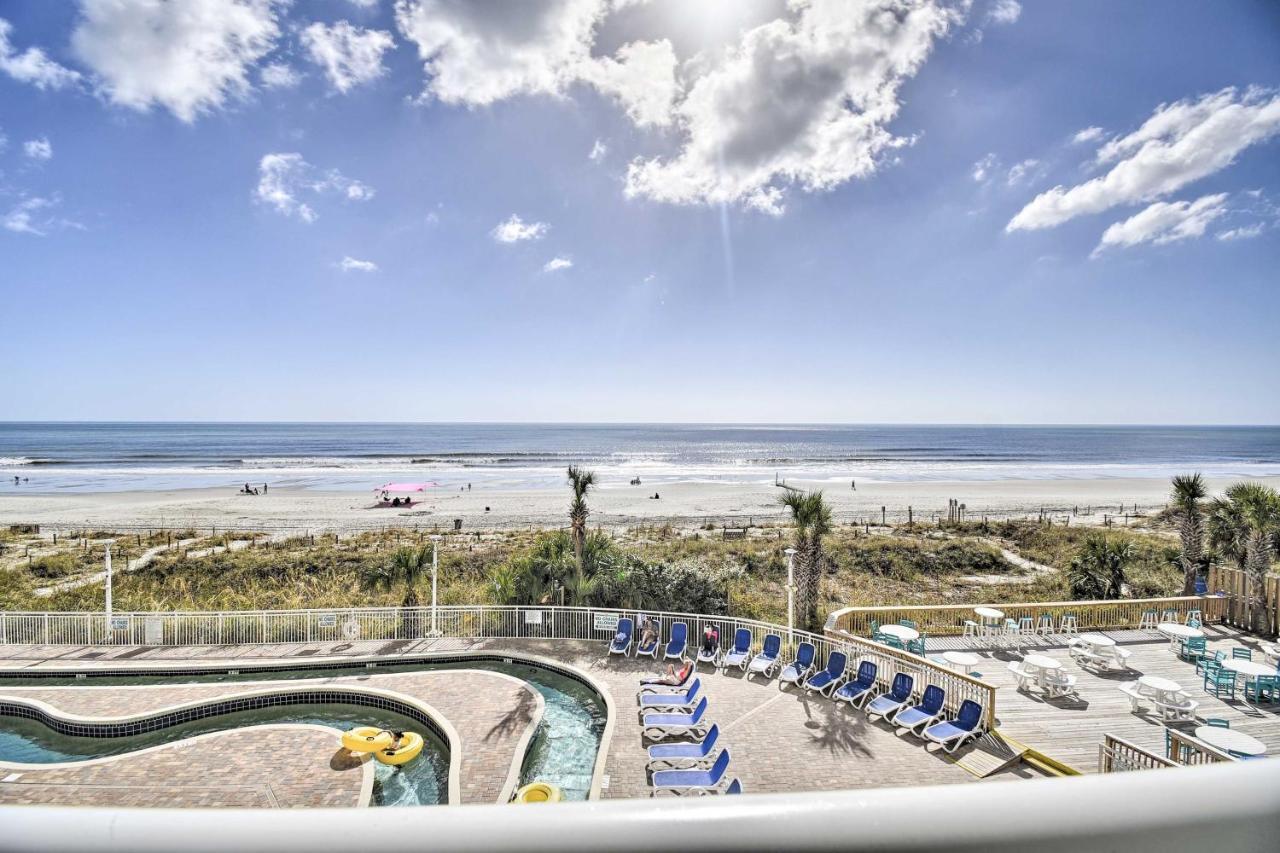 Oceanfront Condo With Perks In Bay Watch Resort Myrtle Beach Exteriér fotografie