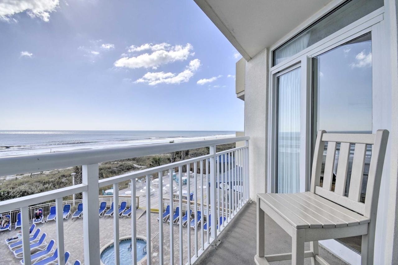 Oceanfront Condo With Perks In Bay Watch Resort Myrtle Beach Exteriér fotografie